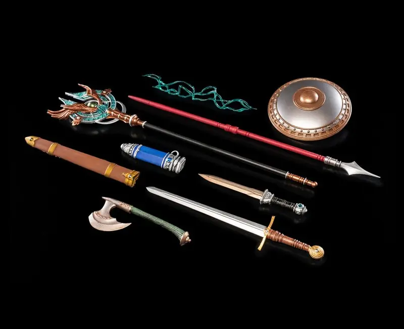 Mythic Legions Zubehör-Set für Actionfiguren Heroic Weapons Pack