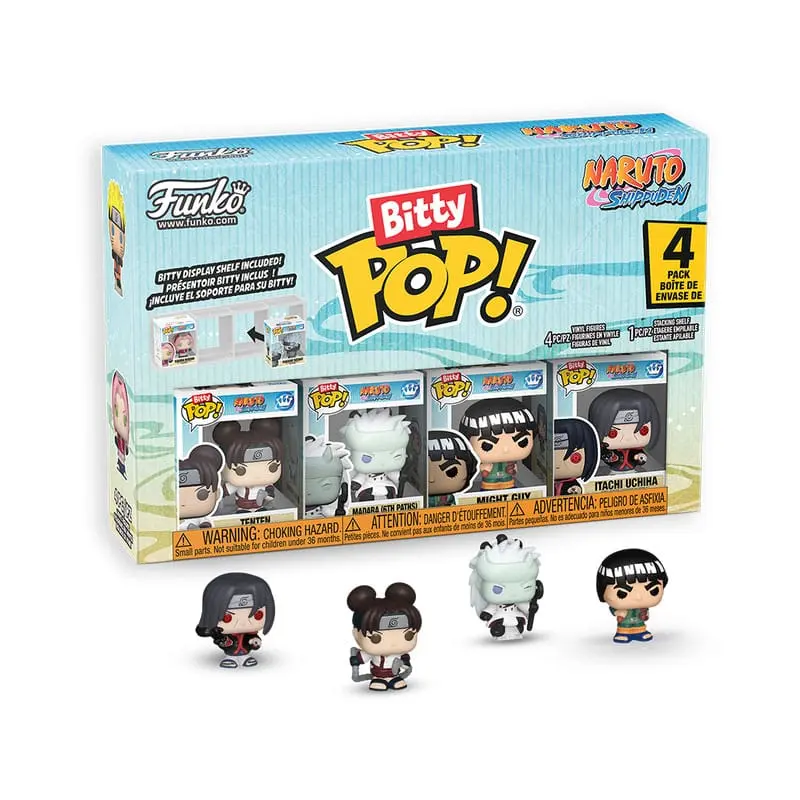 Naruto Shippuden Bitty POP! Vinyl Figuren 4er-Pack Battles 2,5 cm