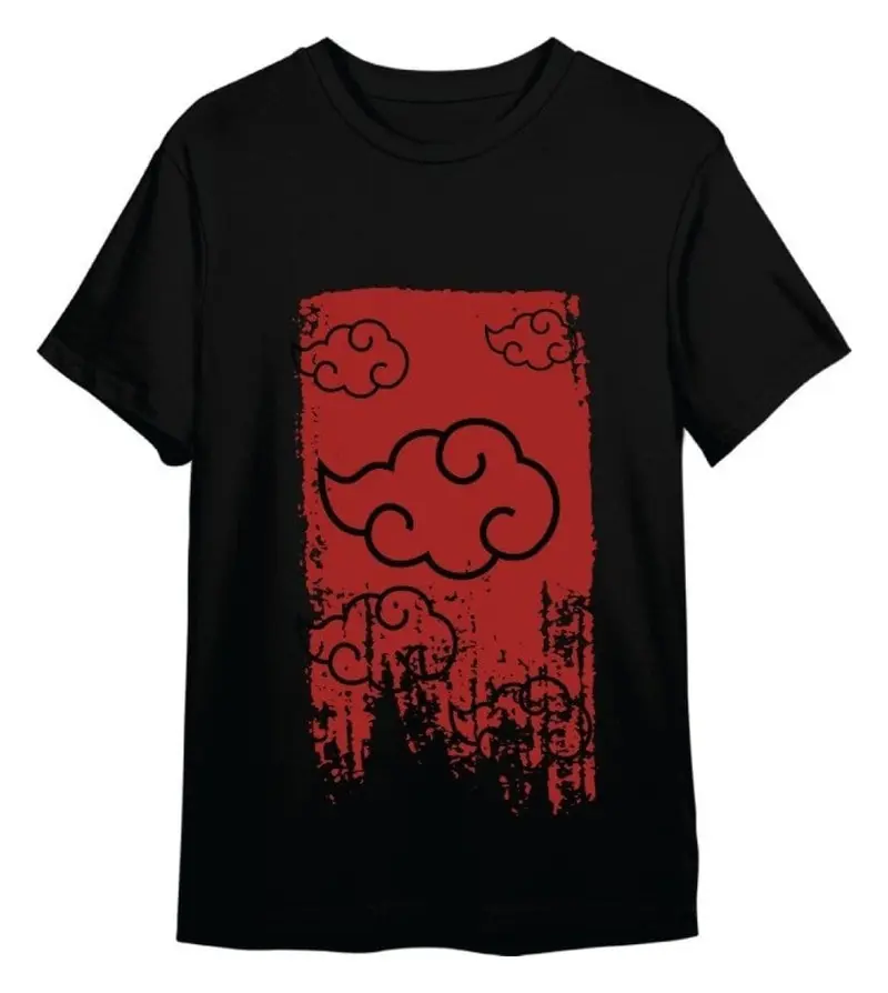 Naruto Shippuden T-Shirt Akatsuki Black Größe M
