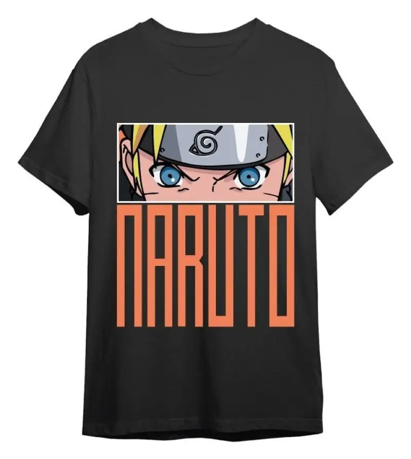 Naruto T-Shirt Naruto Eyes Black Größe L