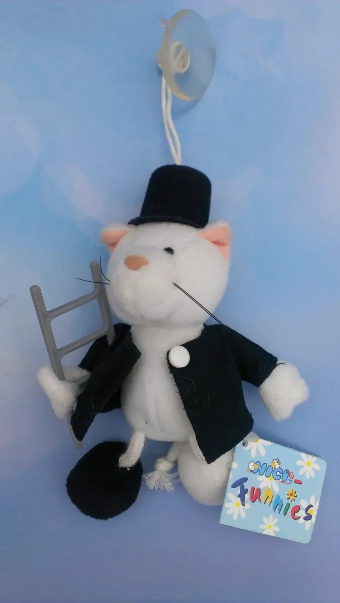 NICI Maus mit Saugnapf, 15 cm