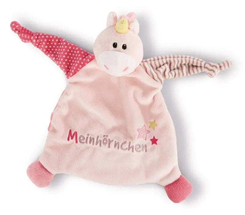 NICI - My First NICI - Schmusetuch Einhorn Stupsi Meinhörnchen