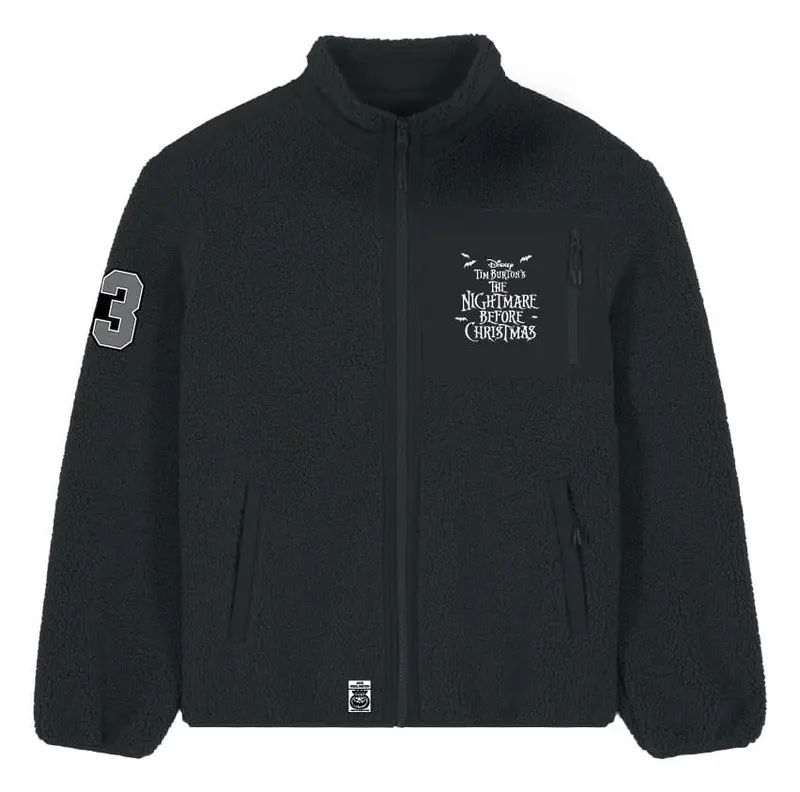 Nightmare Before Christmas Sherpa Jacke Jack Skellington Größe XXL