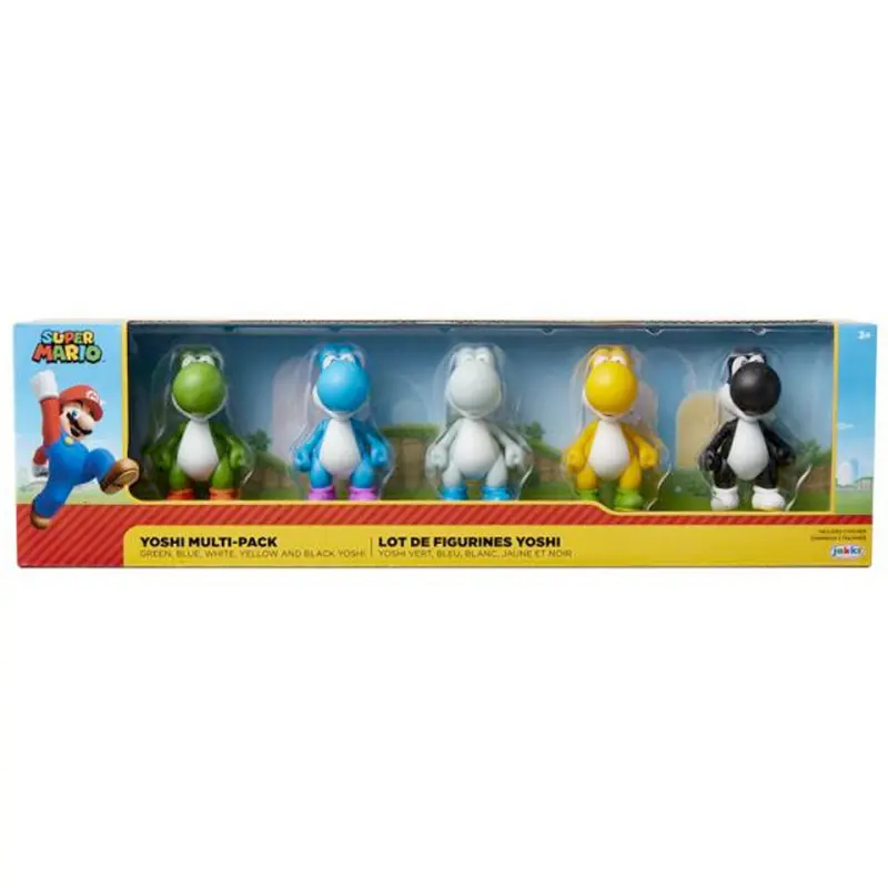 Nintendo Super Mario 5. Yoshi-Set, 6,5 cm