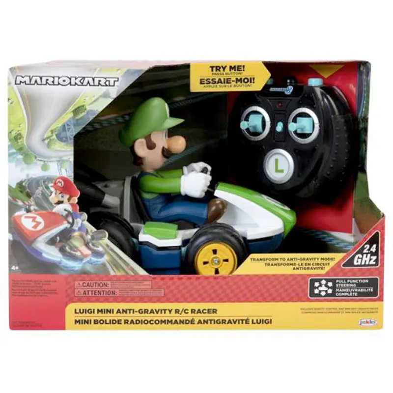 Nintendo Super Mario Kart Mini RC Racer Luigi