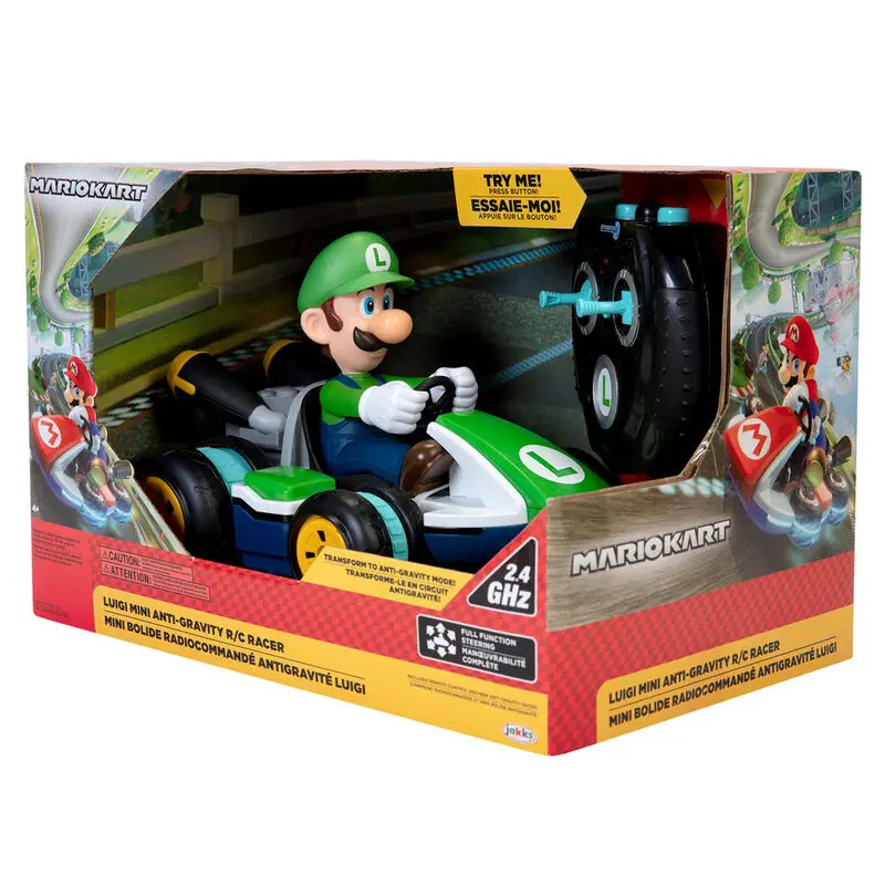 Nintendo Super Mario - Luigi Kart Mini RC Racer - 20 cm