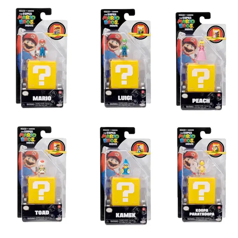 Nintendo Super Mario Movie Mini Figuren, 3 cm