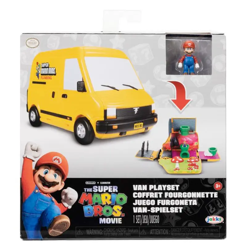 Nintendo Super Mario Movie Mini World Van Spielset