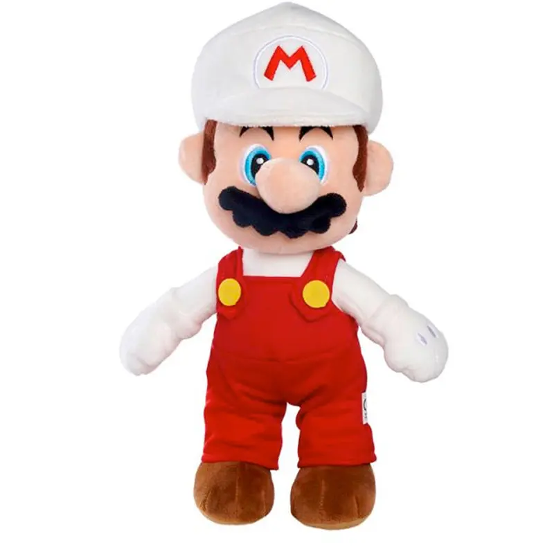 Nintendo Super Mario Plüsch Fire Mario, 30 cm