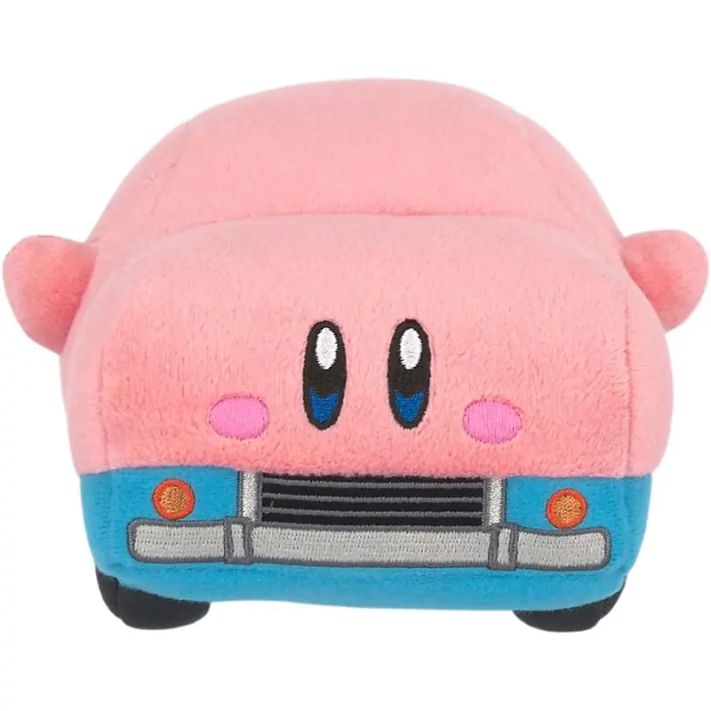 Nintendo Super Mario Plüsch Kirby Auto, 19 cm