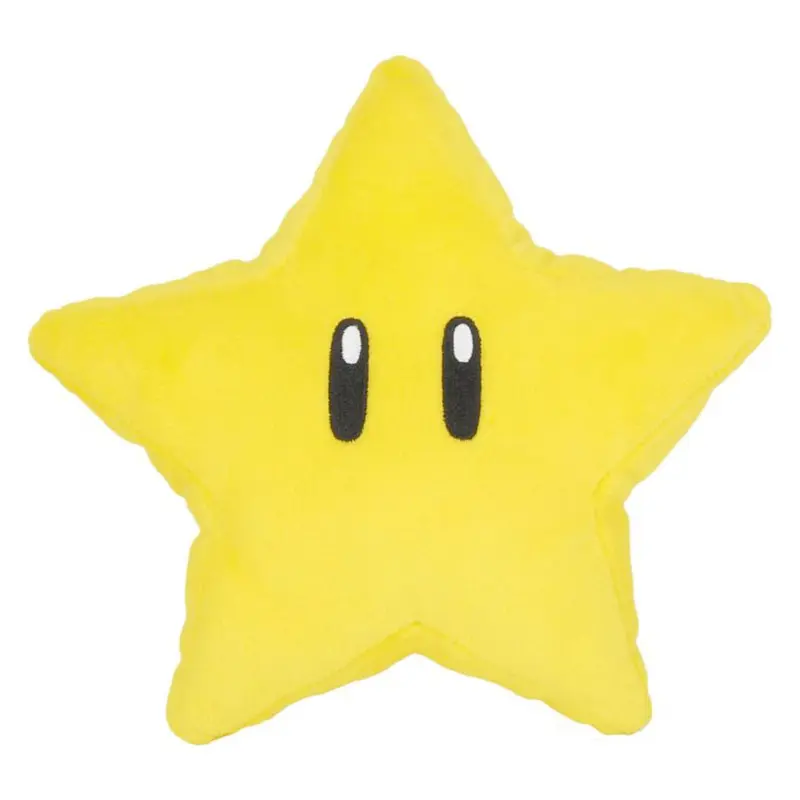 Nintendo Super Mario Plüsch Stern, 18 cm