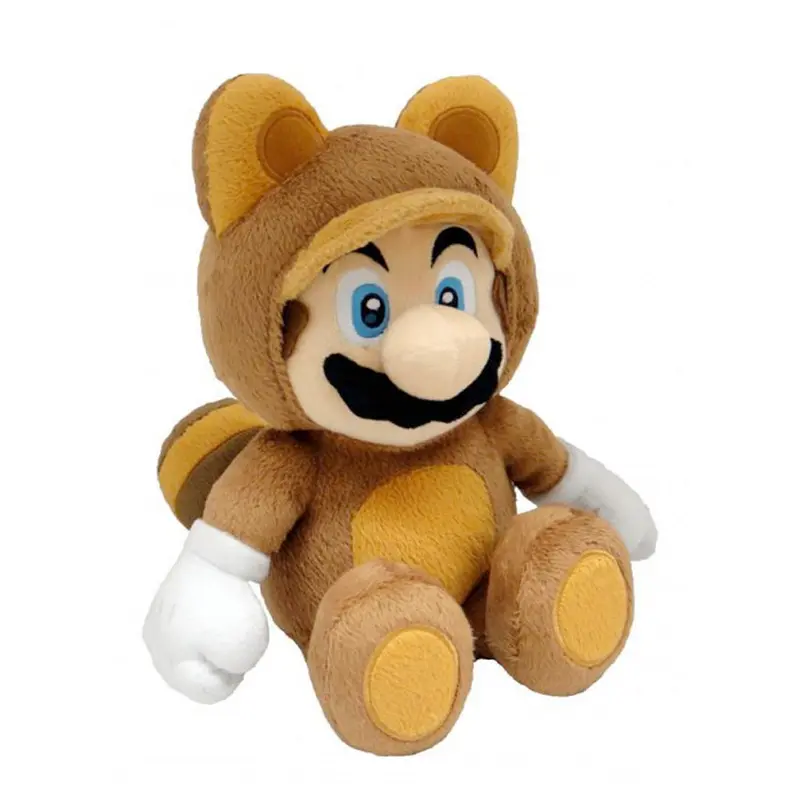 Nintendo Super Mario Plüsch Tanooki, 22 cm