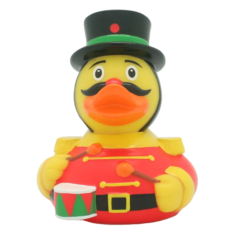 Nussknacker Ente Badeente Quietscheente Gummiente Lilalu