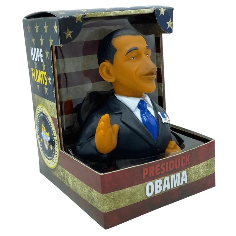 Obama Presiduck Ente Badeente Quietscheente CelebriDucks