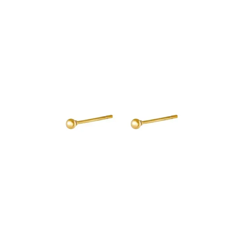 Ohrstecker "Small Dot" in Gold und Silber - 2,5 mm