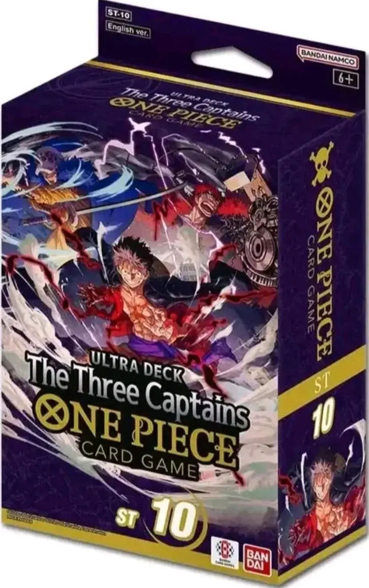 One Piece Card Game - Ultra Deck "The Three Captains" ST-10 englisch - sofort lieferbar