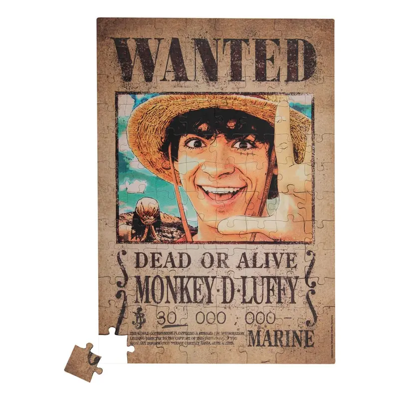 One Piece Magnetic Puzzle Wanted Luffy - sofort lieferbar