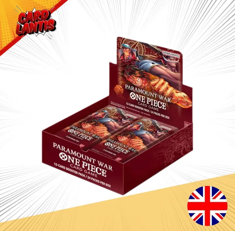 One Piece - Parammount War OP-02 Display Englisch - sofort lieferbar