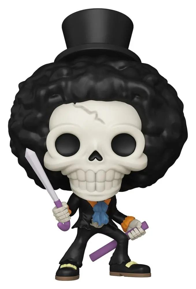 One Piece POP! Animation Vinyl Figur Brook (Refresh) 9 cm