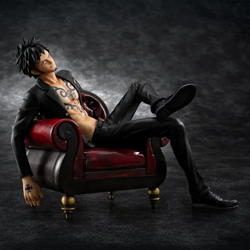 One Piece Portrait.Of.Pirates "S.O.C" PVC Figur Trafalgar Law Ver.R