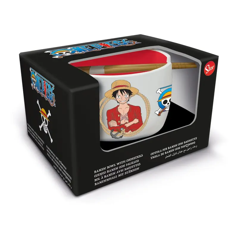 One Piece Ramen-Schüssel mit Stäbchen Classic