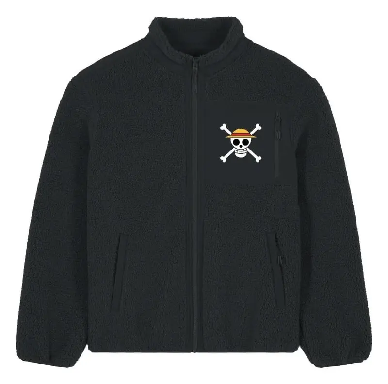 One Piece Sherpa Jacke Logo Größe XXL