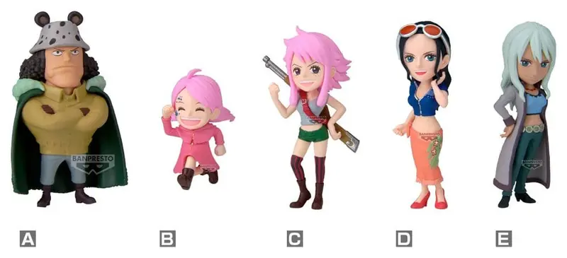 One Piece World Collectable Figure Parent-Child Bloodline 3 Minifiguren 7 cm Blind Box Display (12)