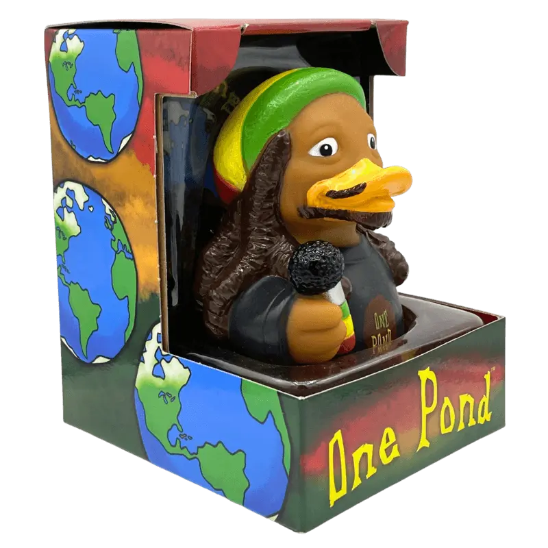 One Pond Rasta Ente Badeente Quietscheente CelebriDucks