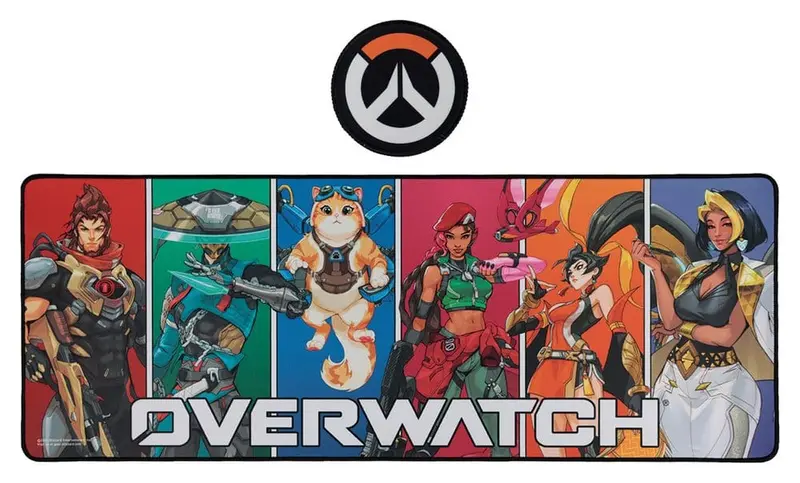 Overwatch Schreibtischunterlage & Untersetzer