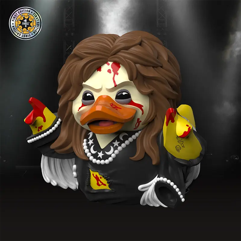 Ozzy Osbourne Diary Of A Mad Man Badeente Sammlerstück TUBBZ