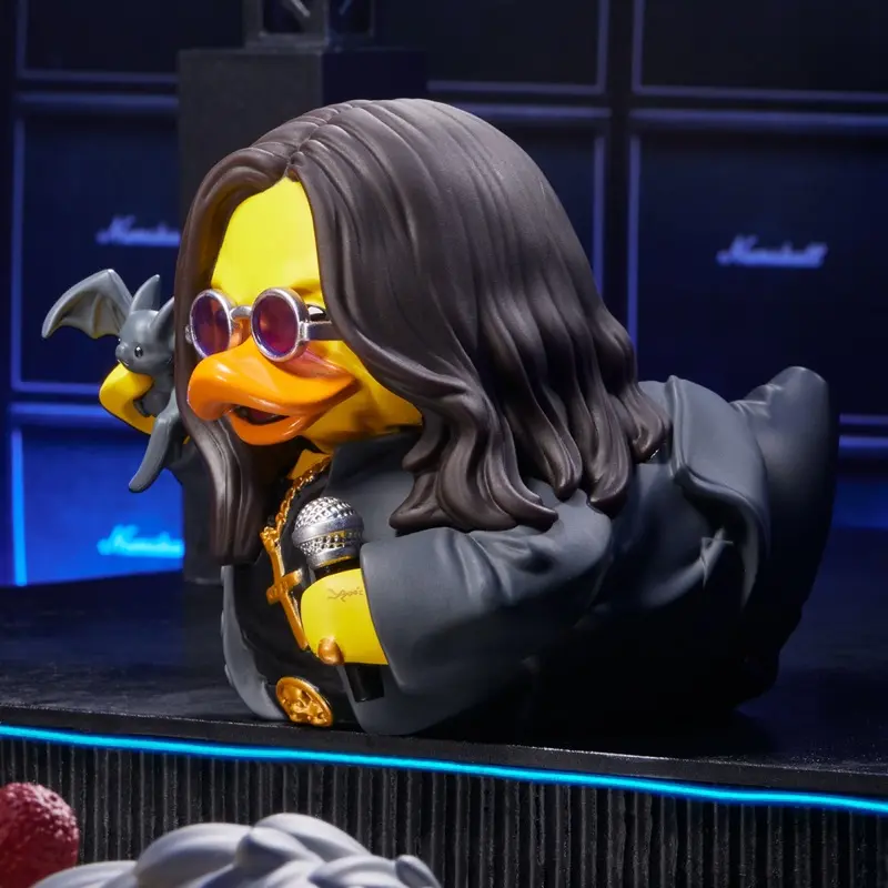 Ozzy Osbourne Prince of Darkness Black Sabbath Badeente TUBBZ