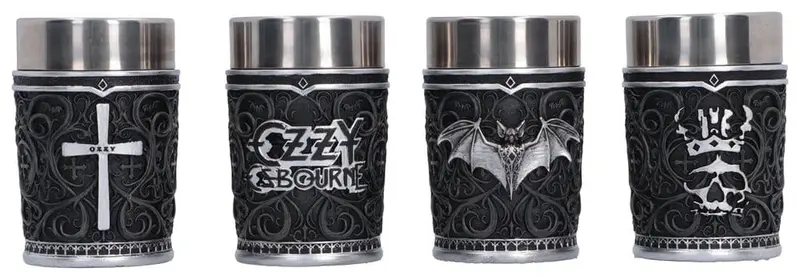 Ozzy Osbourne Schnapsgläser-Set Prince of Darkness 9 cm
