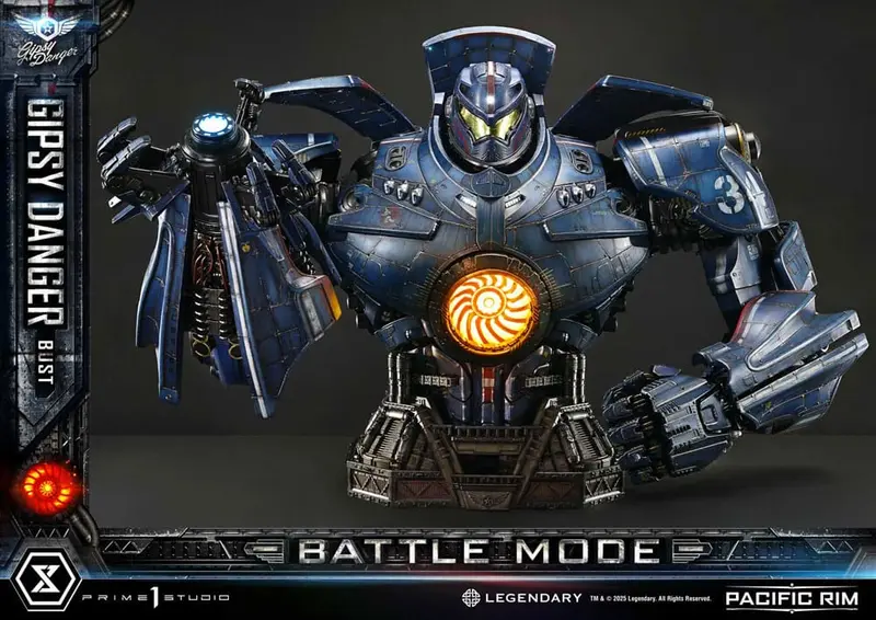 Pacific Rim Büste 1/1 Gipsy Danger Battle Mode 75 cm