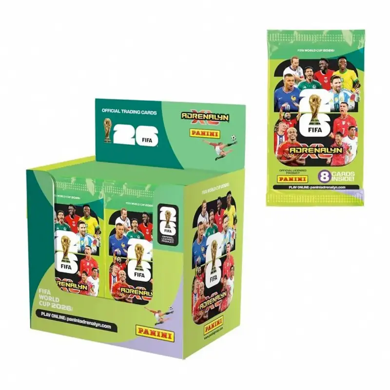 Panini Fifa World Cup 2026 TC Adrenalyn XL Flow Pack (50er Display)