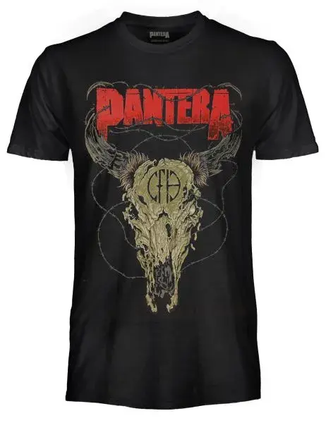 Pantera Steer Skull T-Shirt