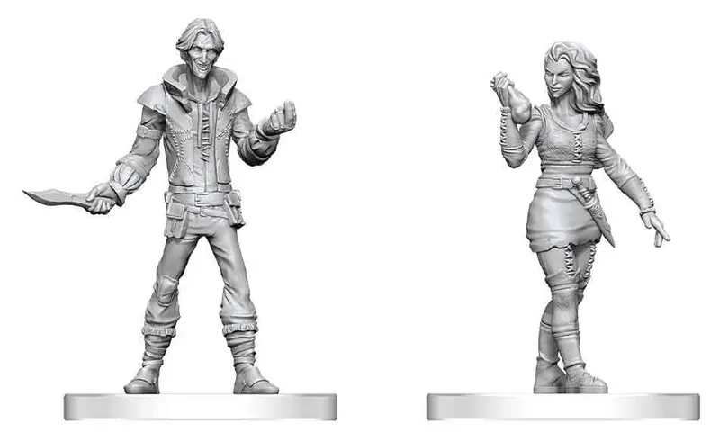 Pathfinder Battles Deep Cuts Miniatur unbemalt Thief & Pickpocket 14 cm