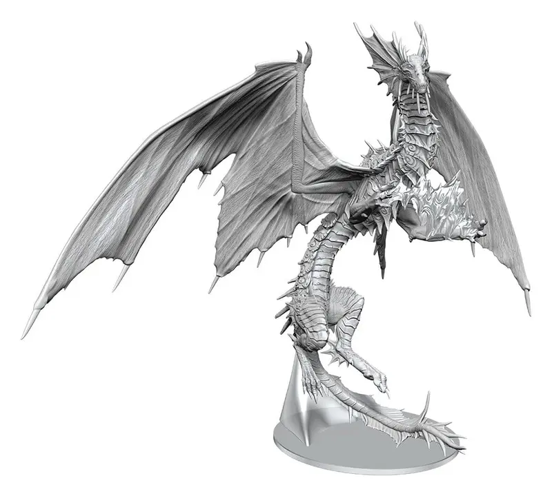 Pathfinder Deep Cuts Boxed Miniatur unbemalt Adult Mirage Dragon 23 cm