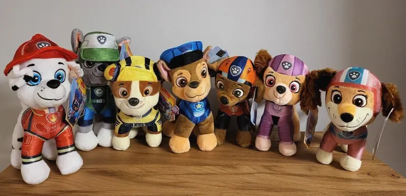 Paw Patrol Plüschtier Stofftier Geschenk sortiert Chase / Skye / Marshall