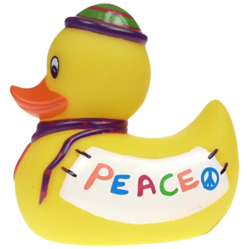 Peace Ente Badeente Quietscheente Factotum