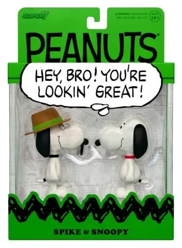 Peanuts ReAction Actionfiguren 2er-Pack Snoopy & Spike 10 cm