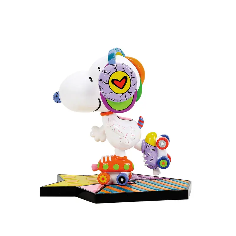 Peanuts Snoopy Roller Skate Figur Sammelfigur Britto 6019026 Enesco