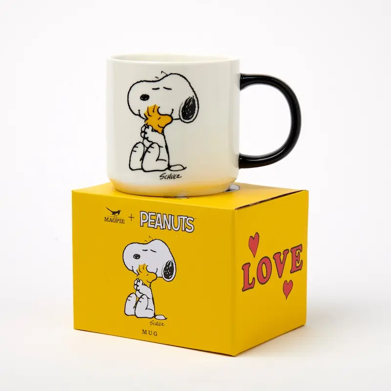 Peanuts Snoopy Tasse Kaffeetasse Teebecher Love Charles M. Schulz Magpie