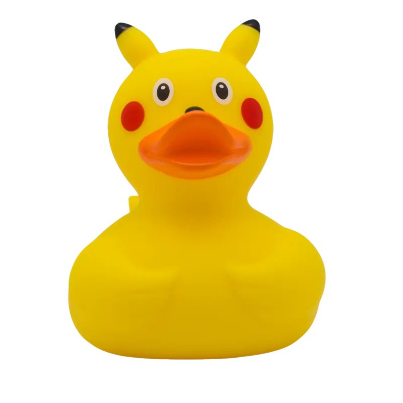 Piku Ente Badeente Quietscheente Gummiente Lilalu