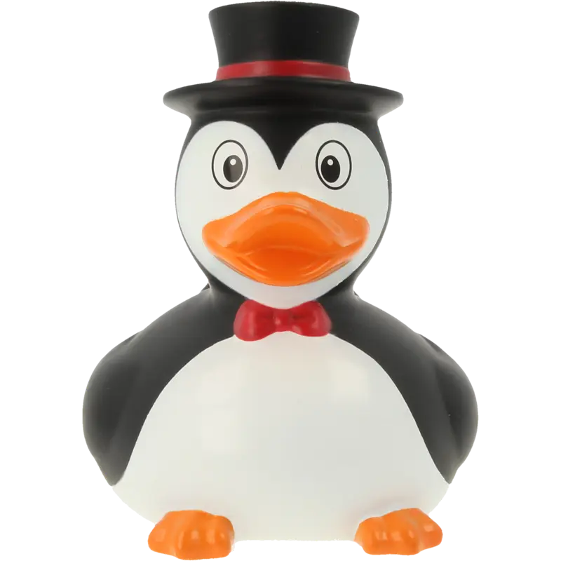 Pinguin Frack Ente Badeente Quietscheente Gummiente Lilalu