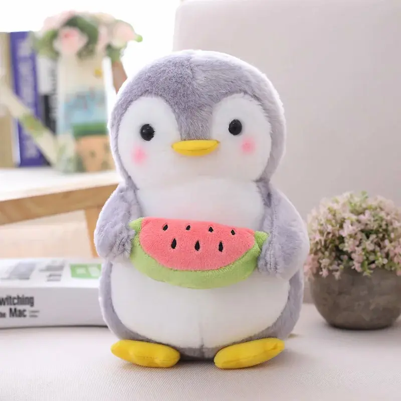 Pinguin Plüschtier Wassermelone | Kuscheltier ab 1 Jahr – Bimbino