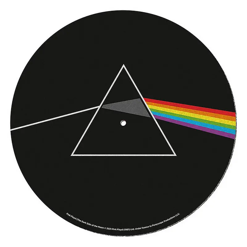 Pink Floyd Plattentellerauflage Record Slip Mat Fanartikel