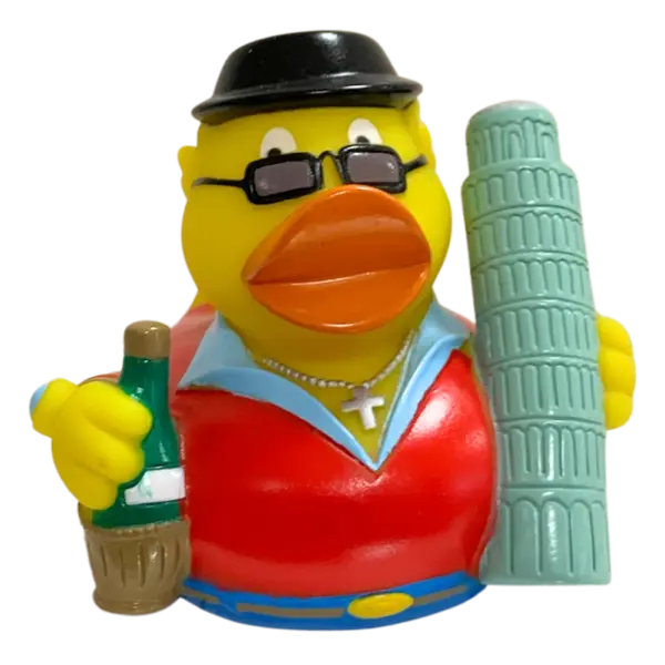 Pisa Italien Ente Badeente Quietscheente Gummiente Schnabels