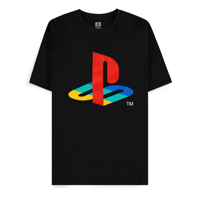 PlayStation T-Shirt Logo Black Größe S