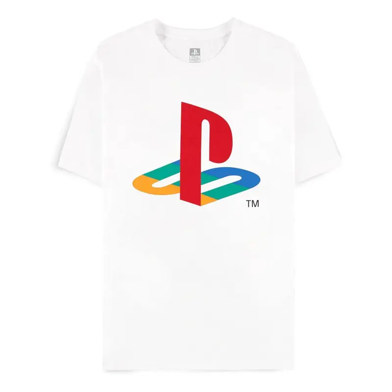 PlayStation T-Shirt Logo White  Größe S