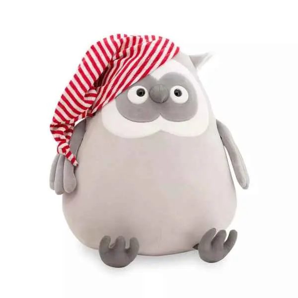 Plüsch Kuschelkissen "Große Eule" 50 cm Baby Kinder Kissen